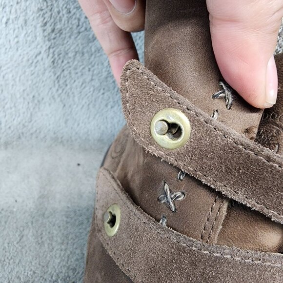 Smartwool x Timberland Shoes Womens Size 6.5 Brown Suede Vibram Ecostep Boots - Picture 6 of 15